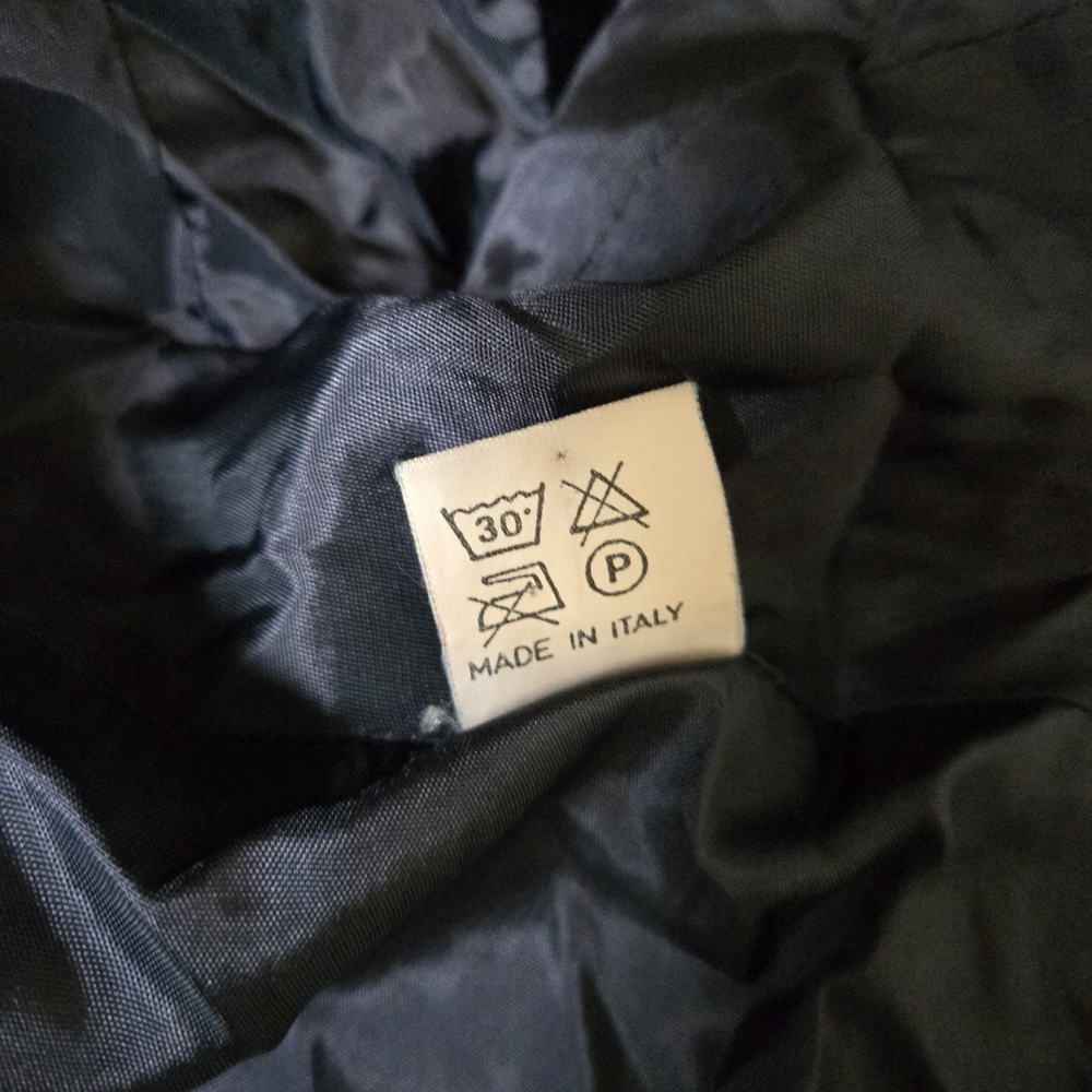 Italian Black Lace-Trimmed Jacket - Picture 6 of 7